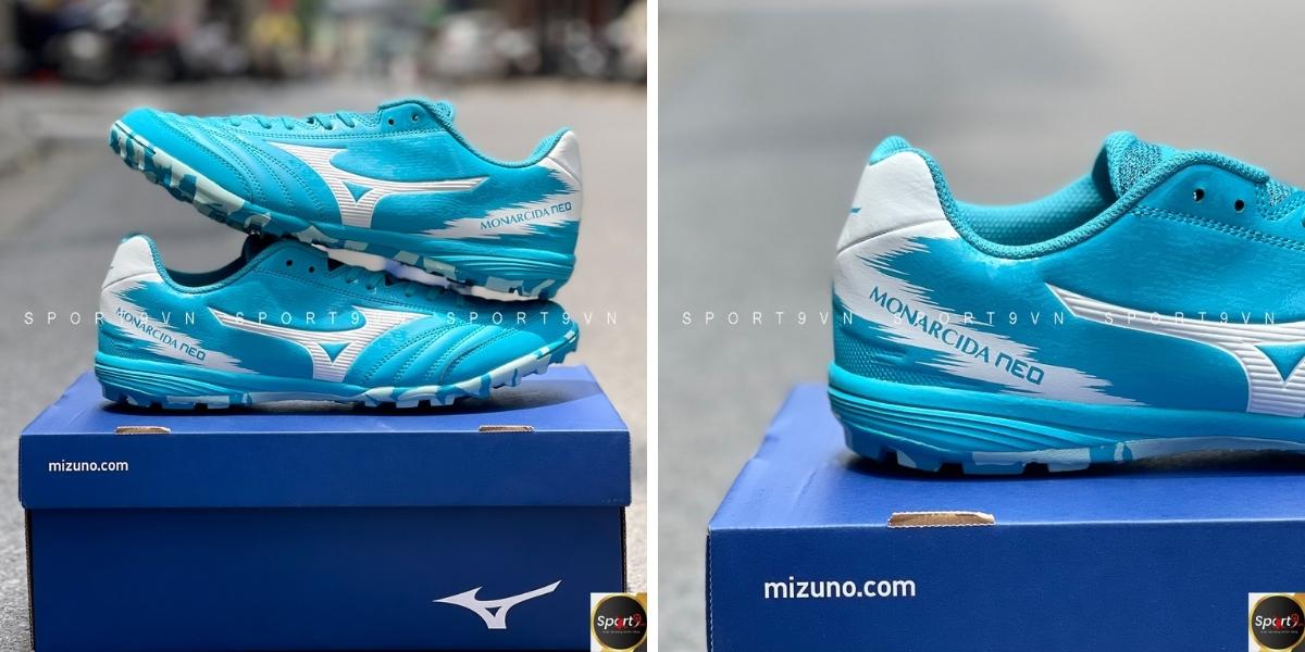 Mizuno Monarcida Neo Sala Pro Màu Trắng Xanh Ngọc